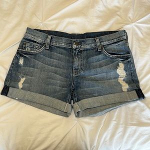 7 For All Mankind denim shorts - size 30